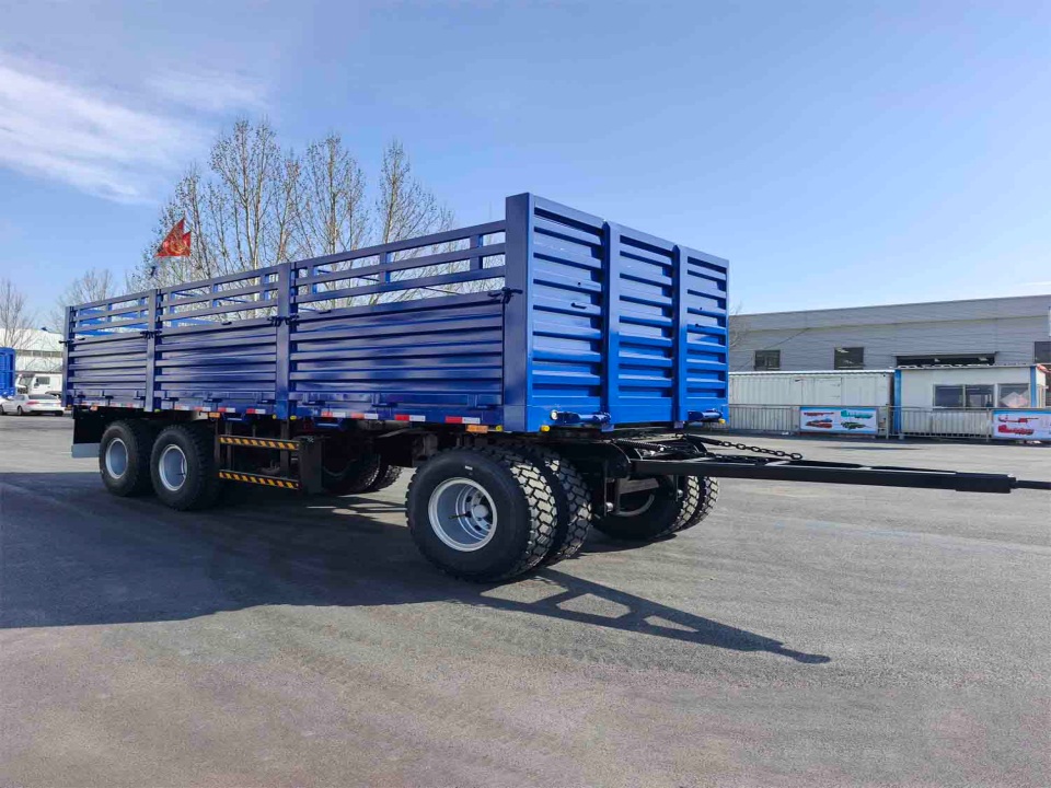 Derun Fence Cargo Drawbar Trailer & Truck bude zaslán do Etiopie