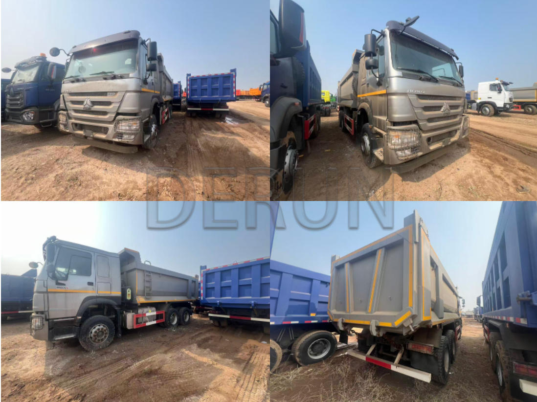 Sklápěč SINOTRUK HOWO 6x4 úspěšně odeslán do Alžírska