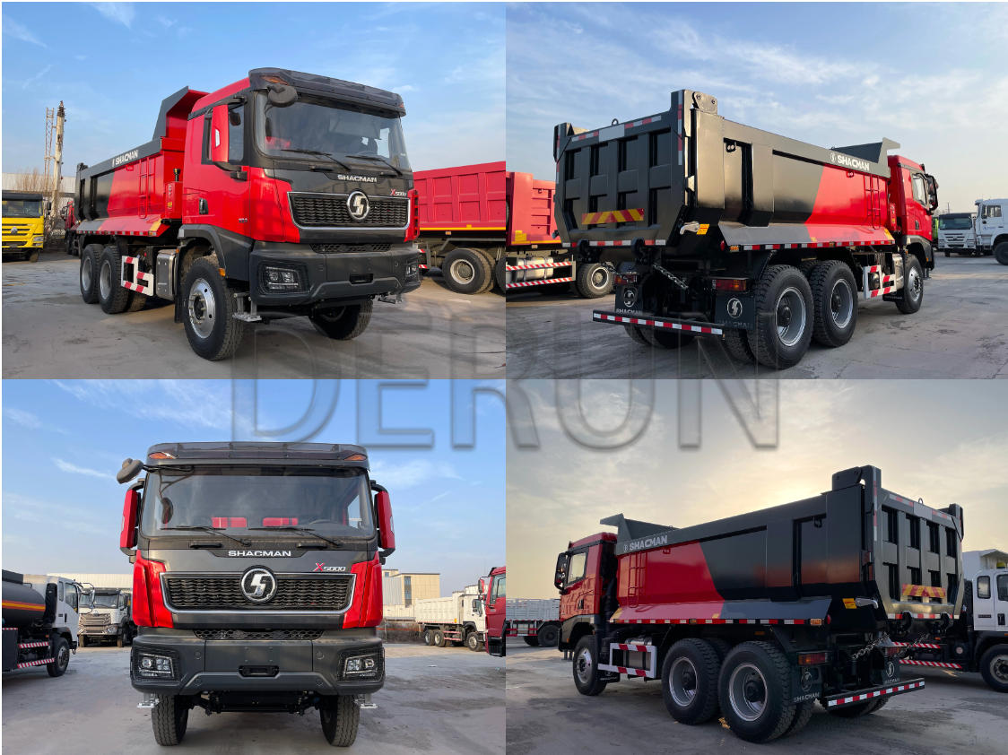 SHACMAN X5000 6x4 Dump Truck export do Peru