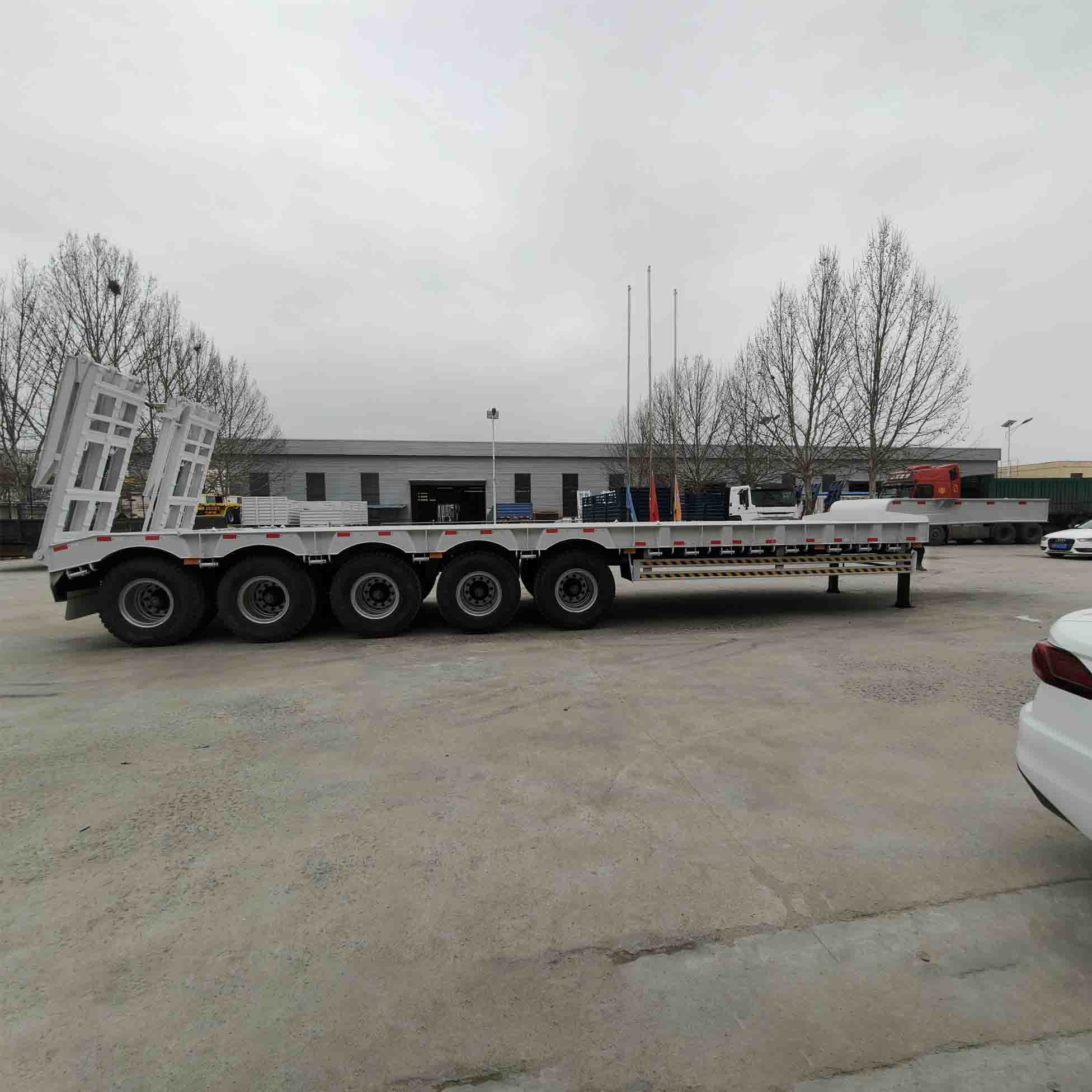 Derun 5 Axle Lowbed Semi přívěs