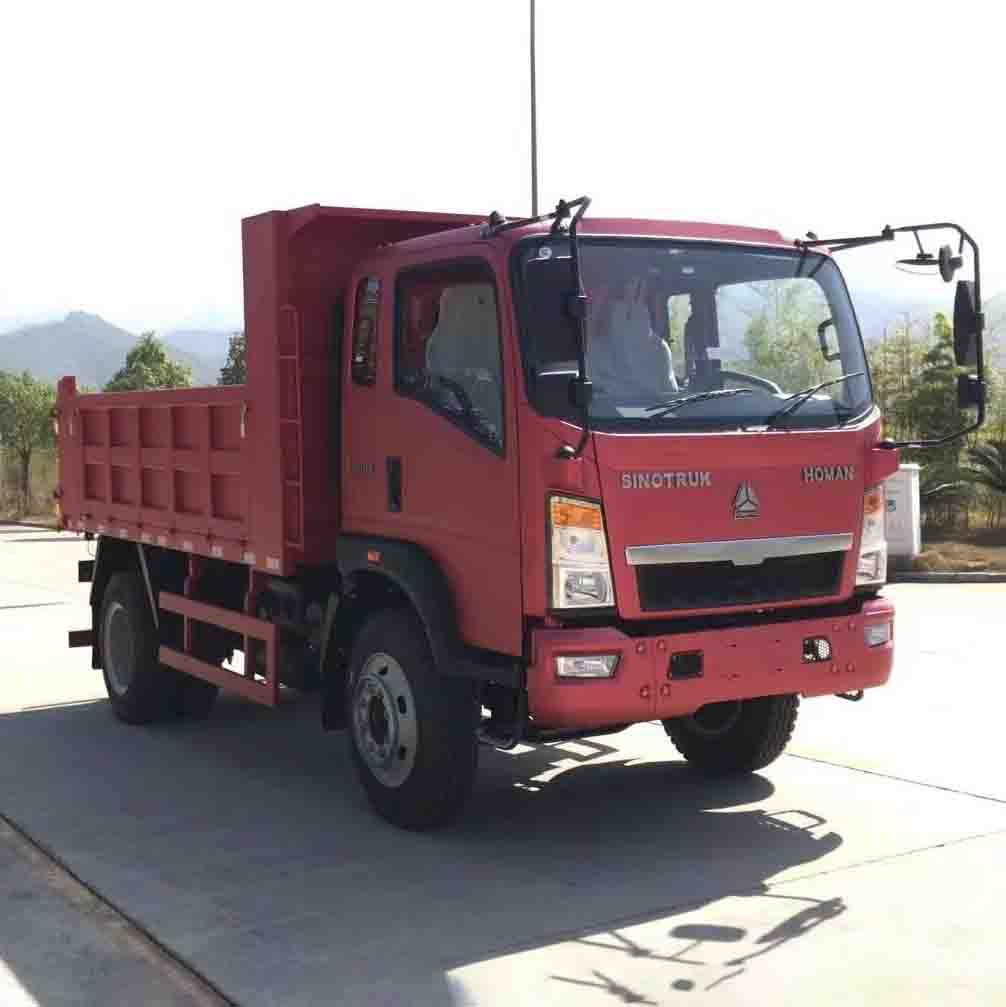 Sinotruk Howo 4x2 Zadní skládka lehkého sklápěče