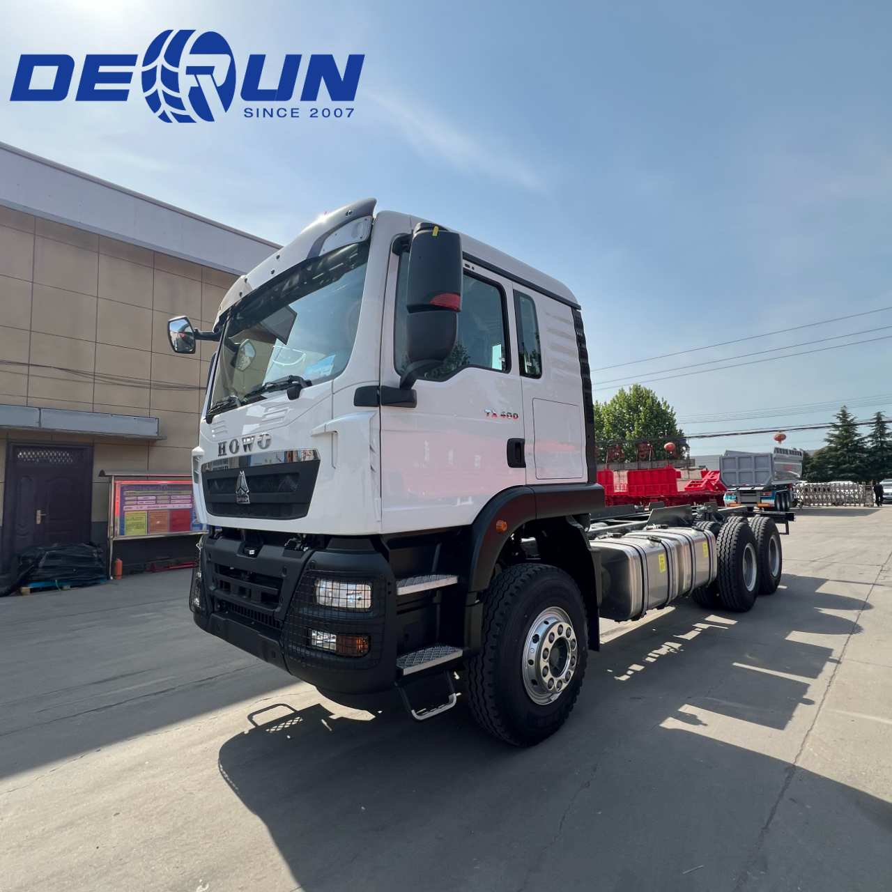 SINOTRUK HOWO 6X4 TX nákladní vozík pro Etiopii