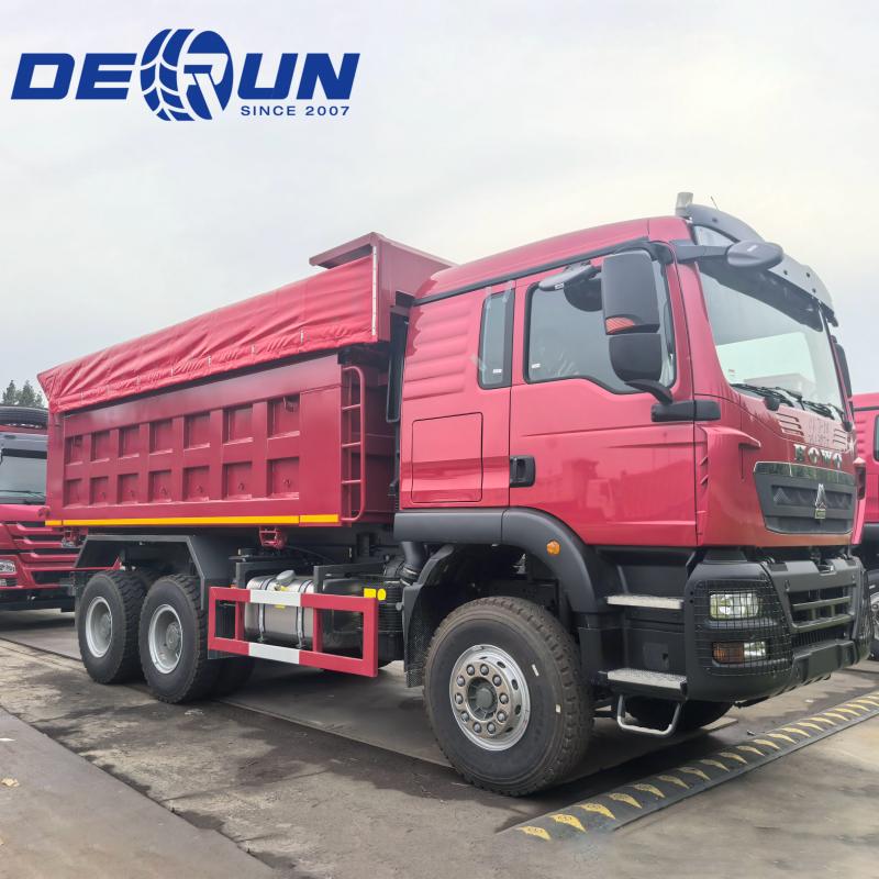 Sinotruk Howo TX 6x4 336HP sklápěč pro Etiopii a Džibuti